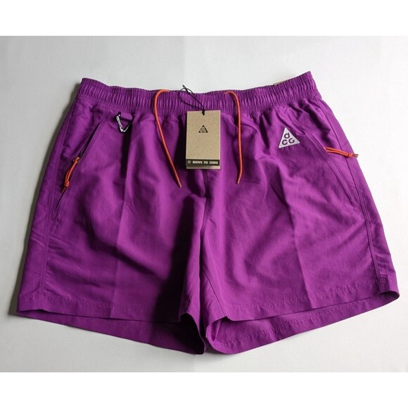 Nike ACG "Reservoir Goat" Shorts Athletic FV2472-505 Purple Bold Berry men's XL